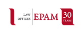 Firm logo for EPAM Law offices