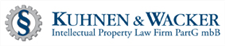 Firm logo for KUHNEN & WACKER Intellectual Property Law Firm