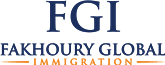 Firm logo for Fakhoury Global Immigration