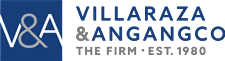 Firm logo for Villaraza & Angangco
