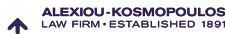Firm logo for Alexiou Kosmopoulos Law