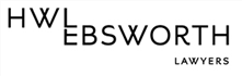 Firm logo for HWL Ebsworth Lawyers