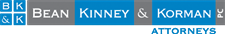 Firm logo for Bean Kinney & Korman PC