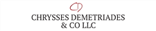Firm logo for Chrysses Demetriades & Co LLC