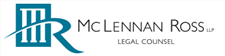 Firm logo for McLennan Ross LLP