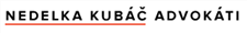 Firm logo for Nedelka Kubáč advokáti
