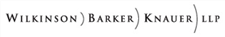 Firm logo for Wilkinson Barker Knauer LLP