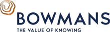 Firm logo for Bowmans