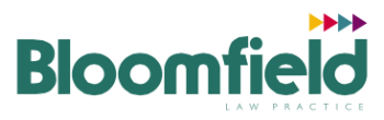 Bloomfield Law logo