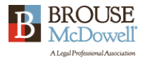 Brouse McDowell logo