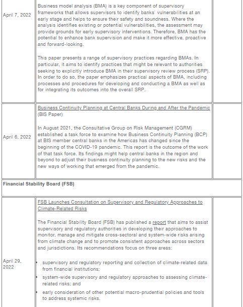 Federal financial institutions legislative and regulatory reporter ...