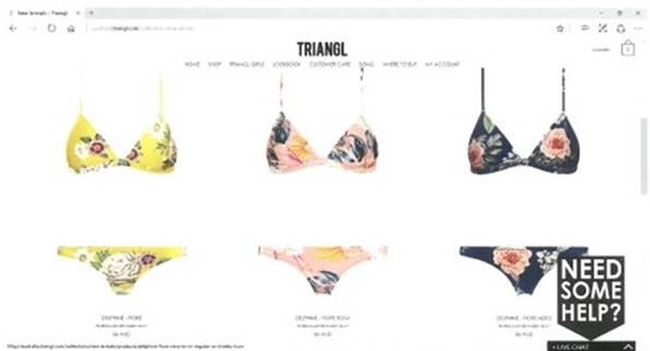 triangl bikini store