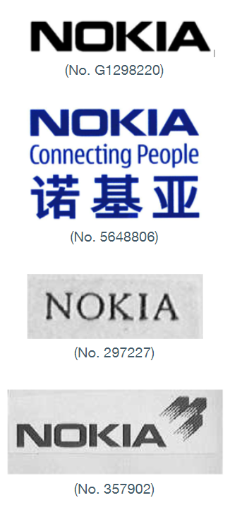 nokia white logo png