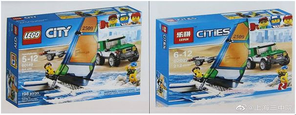 at loggerheads against Chinese copycat lepin - Lexology