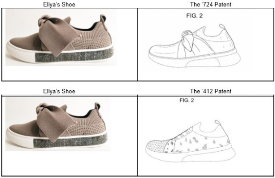 Skechers and Eliya Fight Shoe Design Patents Again - Lexology